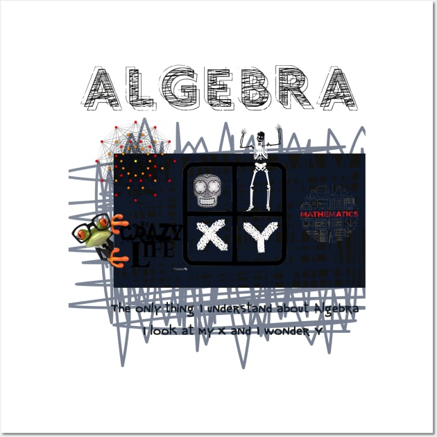 Algebra Wall Art by ABOHILI